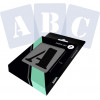 photo-Set de pochoirs 7 cm - Alphabet n°2 - Qbix