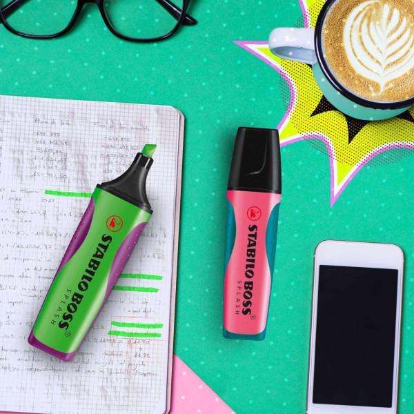 Surligneur STABILO BOSS SPLASH - vert