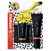 photo-Etui carton de 4 surligneurs STABILO Shine - assortiment fluo