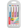 photo-Pochette de 4 surligneurs STABILO swing cool Pastel - assortiment pastel