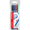 photo-Pochette de 4 stylos-feutres STABILO pointMax - pointe moyenne - coloris classique