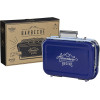 photo-Barbecue portable - Pour pique-nique camping - Bleu - Acier inoxydable
