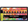photo-Etui carton de 10 surligneurs STABILO BOSS ORIGINAL ARTY - couleurs chaudes