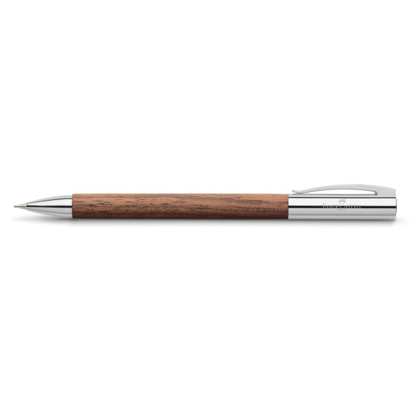 Porte-mine - Mine graphite 0,7mm - Bois noyer - Faber-Castell - Ambition