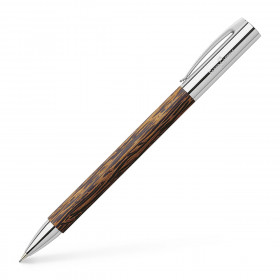 photo-Porte-mine - Mine graphite 0,7mm - Bois de cocotier - Faber-Castell - Ambition