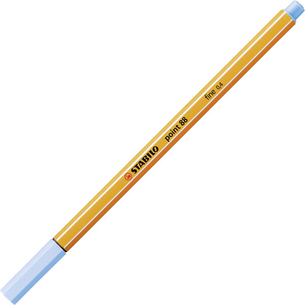 Stylo-feutre STABILO point 88 - pointe fine - Bleu glace