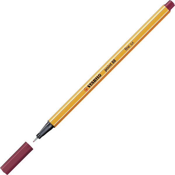 Stylo-feutre STABILO point 88 - pointe fine - Pourpre