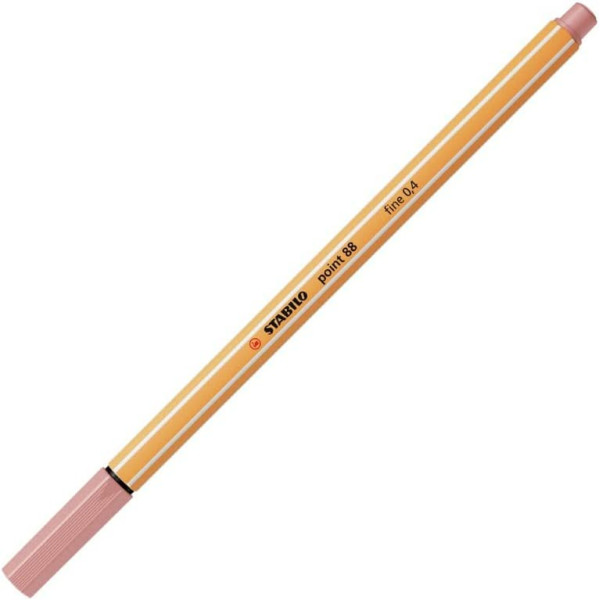 photo-Stylo-feutre STABILO point 88 - pointe fine - Rose poudre