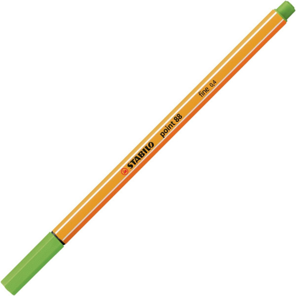 photo-Stylo-feutre STABILO point 88 - pointe fine - Vert pomme