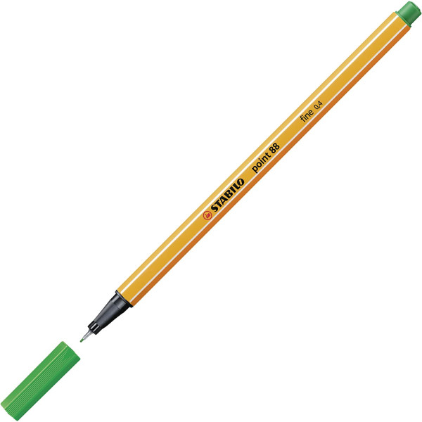 Stylo-feutre STABILO point 88 - pointe fine - Vert