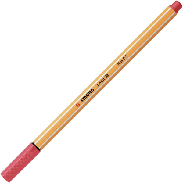 photo-Stylo-feutre STABILO point 88 - pointe fine - Rouge rouille