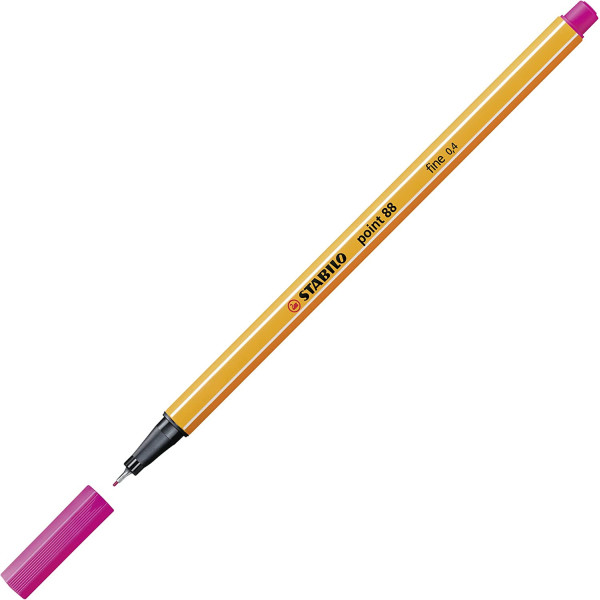 Stylo-feutre STABILO point 88 - pointe fine - Violet rose