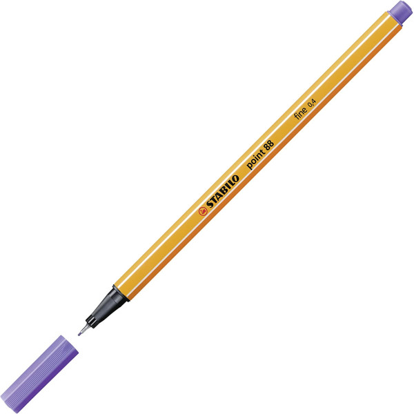Stylo-feutre STABILO point 88 - pointe fine - Lilas