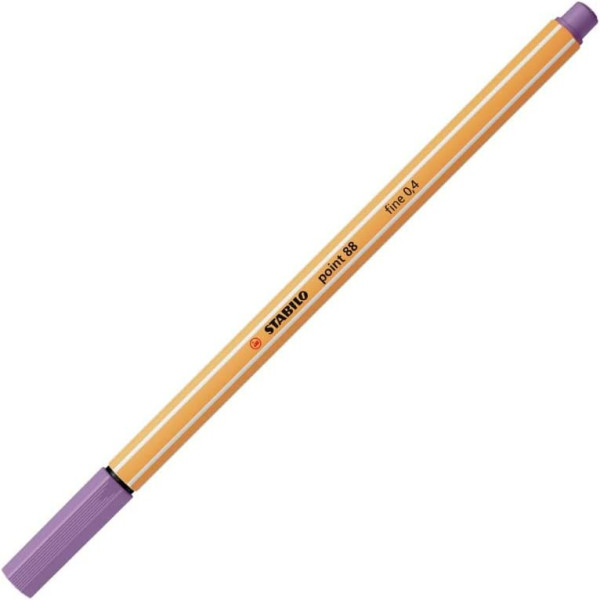 photo-Stylo-feutre STABILO point 88 - pointe fine - Mauve glycine
