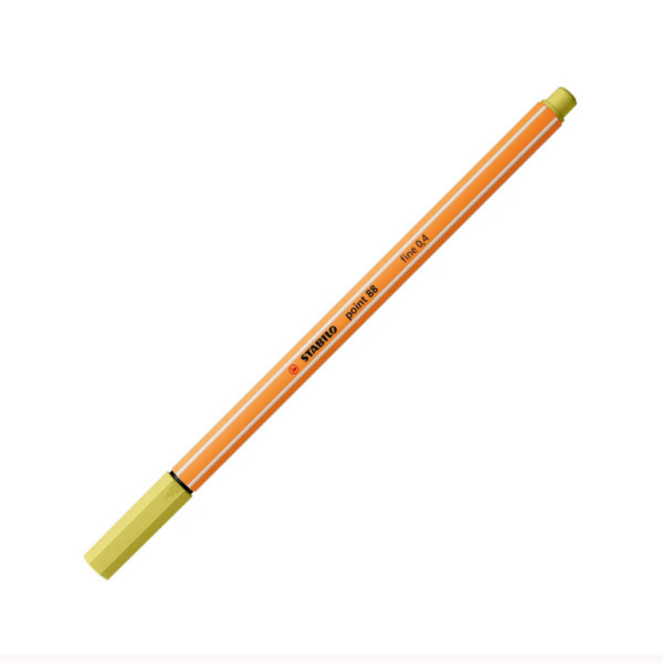 photo-Stylo-feutre STABILO point 88 - pointe fine - Moutarde