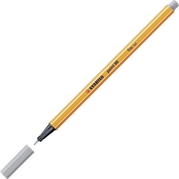 Stylo-feutre STABILO point 88 - pointe fine - Gris bleu