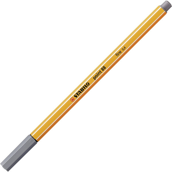 photo-Stylo-feutre STABILO point 88 - pointe fine - Gris foncé