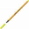 Stylo-feutre STABILO point 88 - pointe fine - Jaune fluo