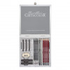 Coffret - Crayons graphite - Beaux-arts - Esquisse - Dessin - 17 pièces - Cretacolor