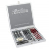 photo-Coffret - Crayons graphite - Beaux-arts - Esquisse - Dessin - 17 pièces - Cretacolor
