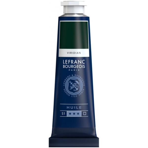 Viridan - Tube de peinture à l'huile - 40 ml - Lefranc Bourgeois