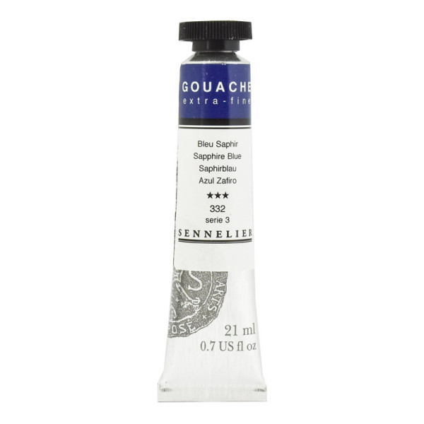 Coffret - Gouache - Extra-fine - Sennelier - 15 tubes de 21ml