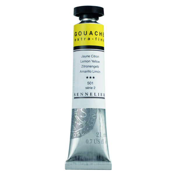 Coffret - Gouache - Extra-fine - Sennelier - 15 tubes de 21ml