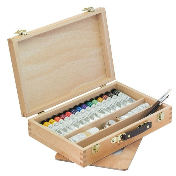 Coffret - Tempéra à l'œuf - Sennelier - 15 tubes de 21ml - Assortiment