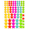 photo-Gommettes - Etoiles - Assortiments tailles et couleurs - 172 pièces