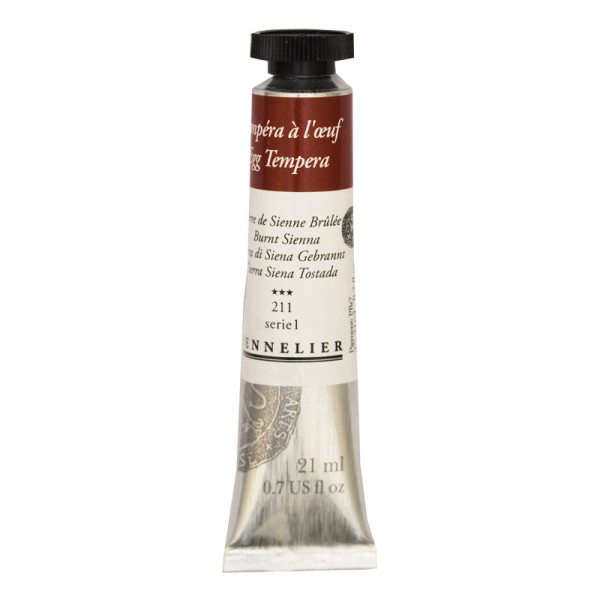 Coffret - Tempéra à l'œuf - Sennelier - 15 tubes de 21ml - Assortiment