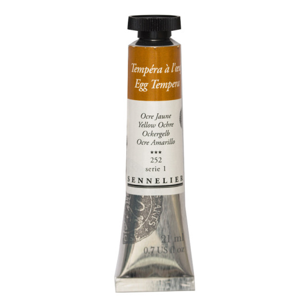 Coffret - Tempéra à l'œuf - Sennelier - 15 tubes de 21ml - Assortiment