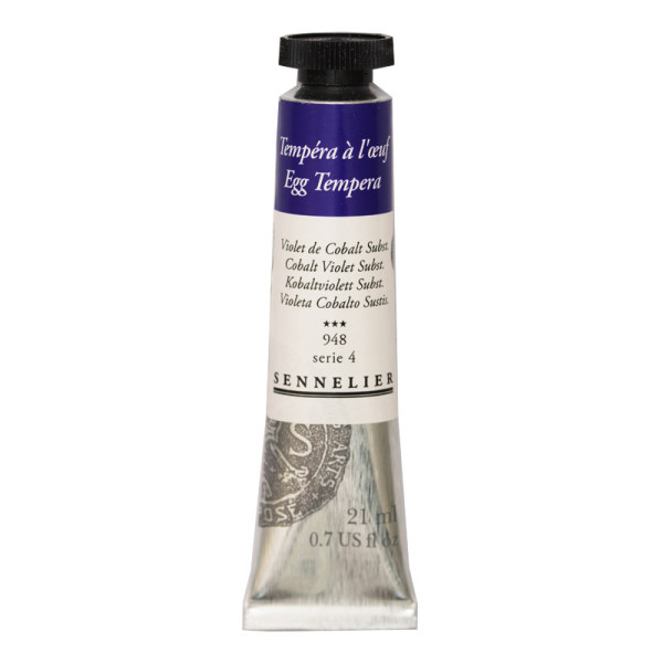 Coffret - Tempéra à l'œuf - Sennelier - 15 tubes de 21ml - Assortiment