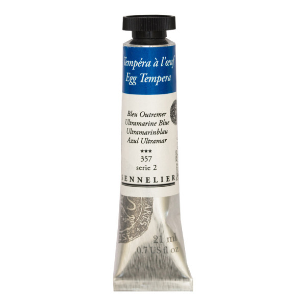 Coffret - Tempéra à l'œuf - Sennelier - 15 tubes de 21ml - Assortiment