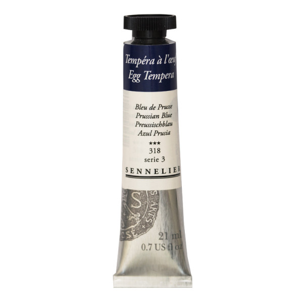 Coffret - Tempéra à l'œuf - Sennelier - 15 tubes de 21ml - Assortiment