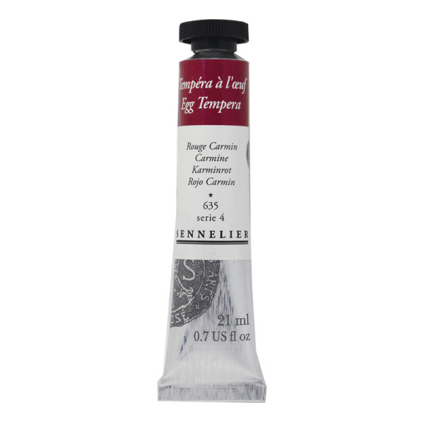 Coffret - Tempéra à l'œuf - Sennelier - 15 tubes de 21ml - Assortiment