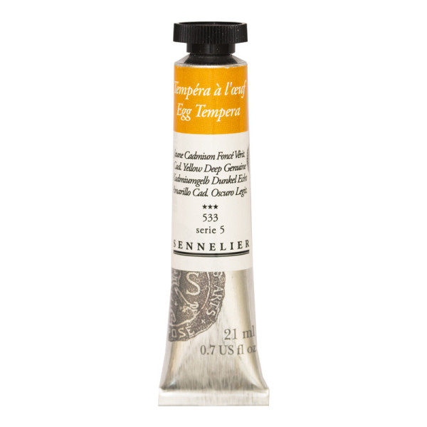 Coffret - Tempéra à l'œuf - Sennelier - 15 tubes de 21ml - Assortiment
