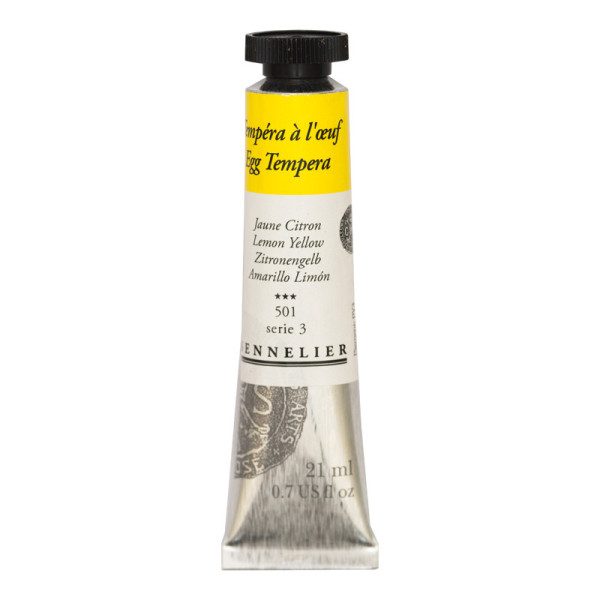 Coffret - Tempéra à l'œuf - Sennelier - 15 tubes de 21ml - Assortiment