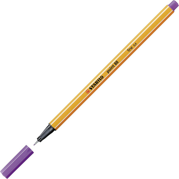 Stylo-feutre STABILO point 88 - pointe fine - Violet