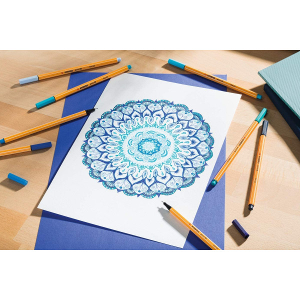 Stylo-feutre STABILO point 88 - pointe fine - Violet
