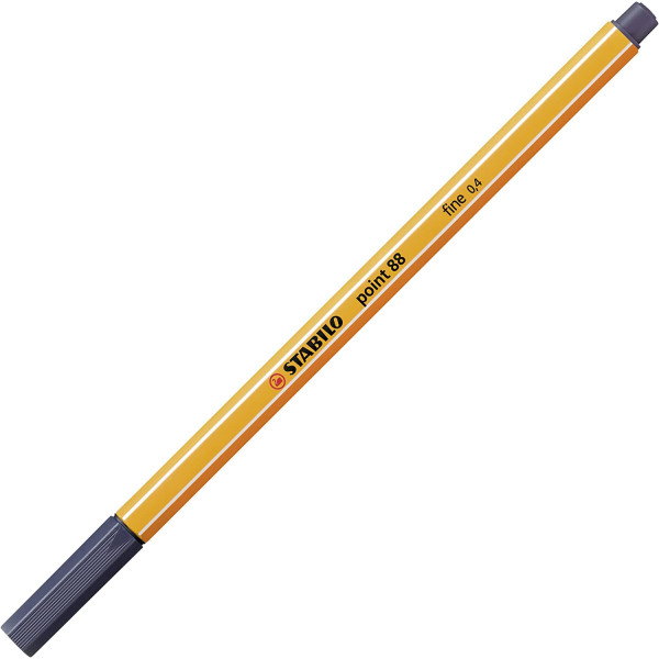 photo-Stylo-feutre STABILO point 88 - pointe fine - Gris de Payne