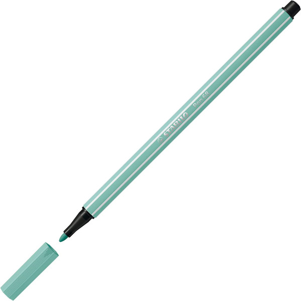 Feutre de dessin STABILO Pen 68 - pointe moyenne - Vert eucalyptus