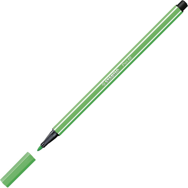 Feutre de dessin STABILO Pen 68 - pointe moyenne - Vert émeraude