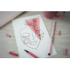 Feutre de dessin STABILO Pen 68 - pointe moyenne - Rose poudre