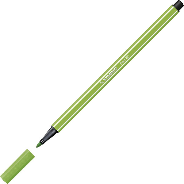 Feutre de dessin STABILO Pen 68 - pointe moyenne - Vert clair