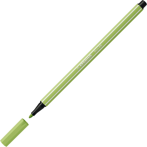 Feutre de dessin STABILO Pen 68 - pointe moyenne - Vert pistache
