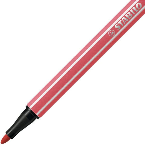 Feutre de dessin STABILO Pen 68 - pointe moyenne - Rouge terracotta