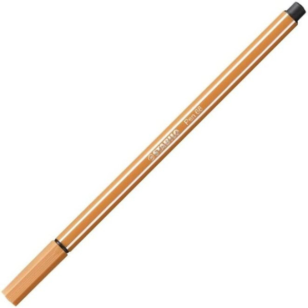 photo-Feutre de dessin STABILO point 68 - pointe moyenne - Ocre foncé