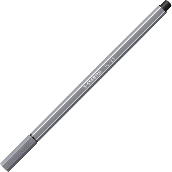 photo-Feutre de dessin STABILO point 68 - pointe moyenne - Gris perle