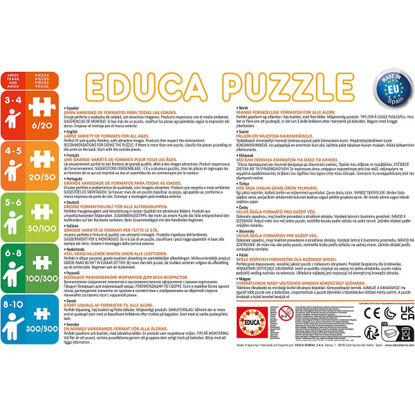 Puzzle - Le selfie des animaux - 300 pièces - Educa