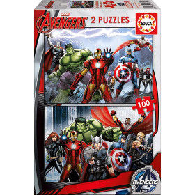 photo-Puzzle - Héros - Les Avengers - 100 pièces - Educa